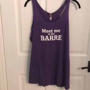 NWT “Meet Me at the Barre” Tank